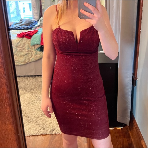 Windsor Dresses & Skirts - Sparkly Red Bodycon Dress from Windsor